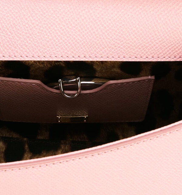 17SS DOLCE & GABBANA ドルチェ&ガッバーナ コピー DG166 SMALL‘SICILY’BAG IN DAUPHINE PRINT LEATHER